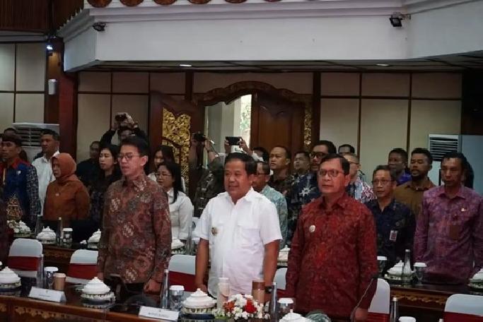 Bupati Bangli Hadiri Rakor Tingkat Menteri, Bahas Percepatan Infrastruktur dan Pariwisata Berkelanjutan di Bali
