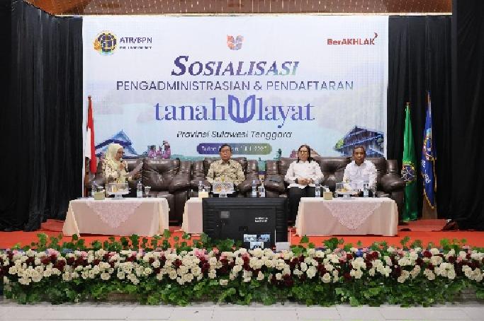 ATR/BPN Bekali Masyarakat Adat Buton Selatan Soal Sertipikasi Tanah Ulayat