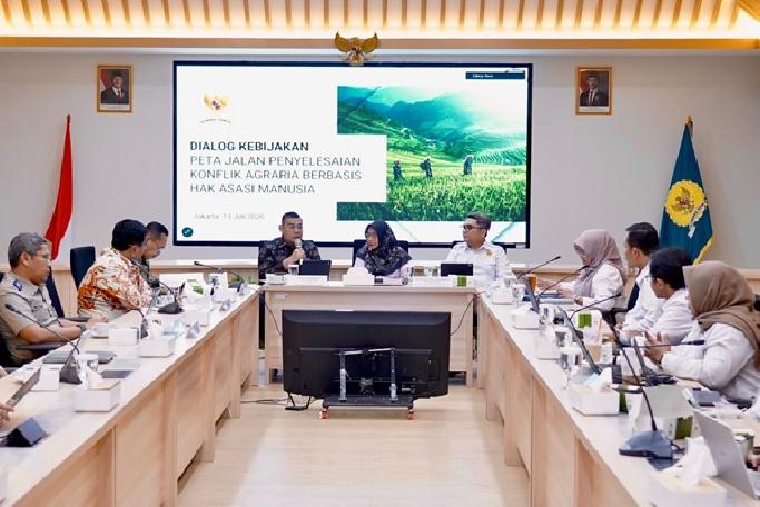 Terima Kajian Komnas HAM, Kementerian ATR/BPN Perkuat Penyelesaian Konflik Agraria Berbasis HAM