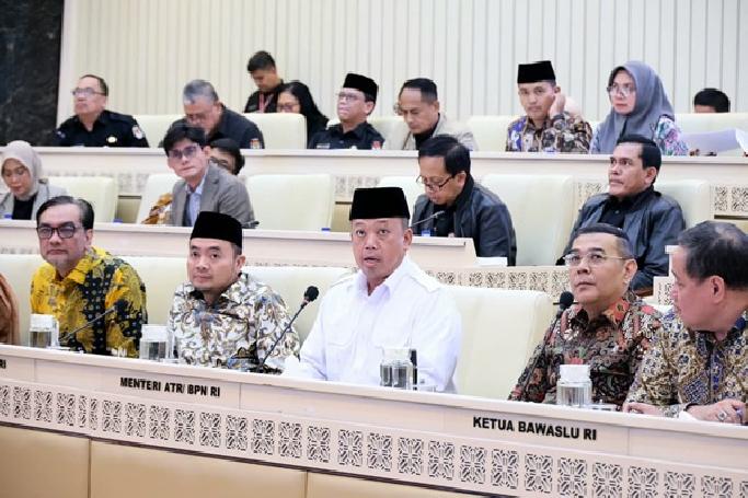 Menteri Nusron Laporkan Realisasi Anggaran Kementerian ATR/BPN 2025 Capai 95,73 Persen