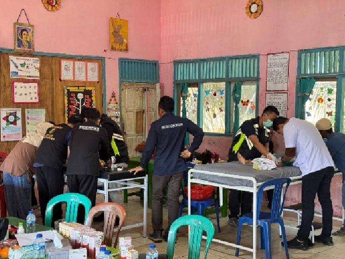 Sambut HUT Bhayangkara ke-80, Polsek Keluang Gelar Bhakti Sosial dan Khitanan Massal