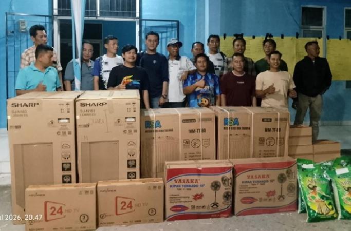 Semarak HUT ke-81 RI, Mediaindonesianews.com Gelar Turnamen Gaple Terbuka di Muba