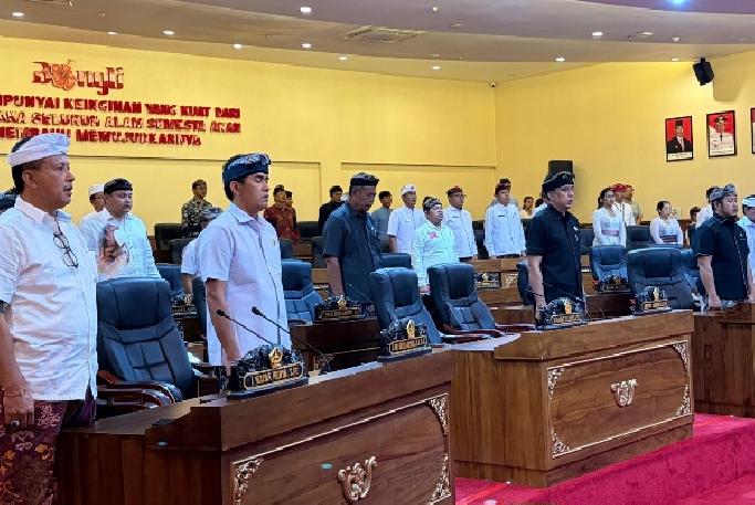 DPRD Bangli Gelar Paripurna Pertanggungjawaban APBD 2025, SILPA Tembus Rp14,19 Miliar