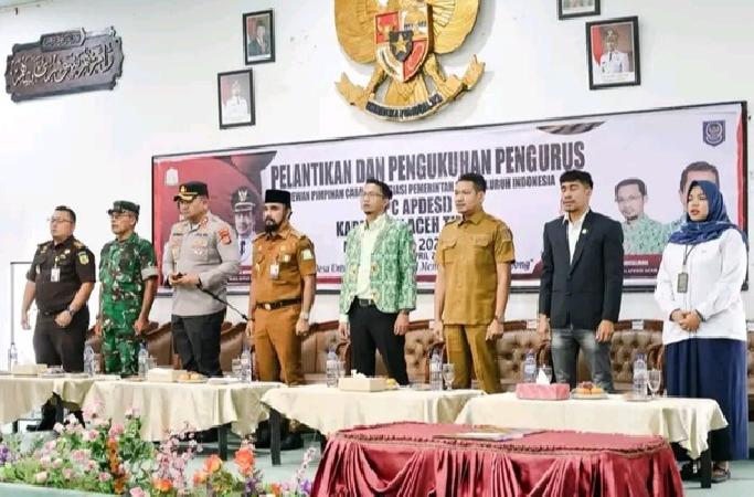 Lantik Pengurus Aceh Timur, APDESI Dorong Peran Gampong Lebih Substantif